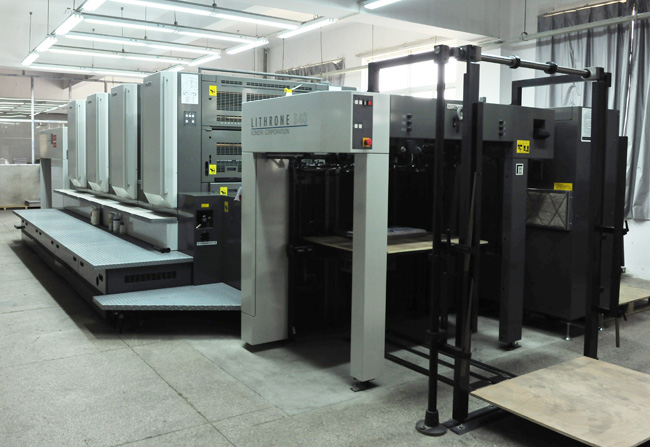 日本小森四色膠印機S40