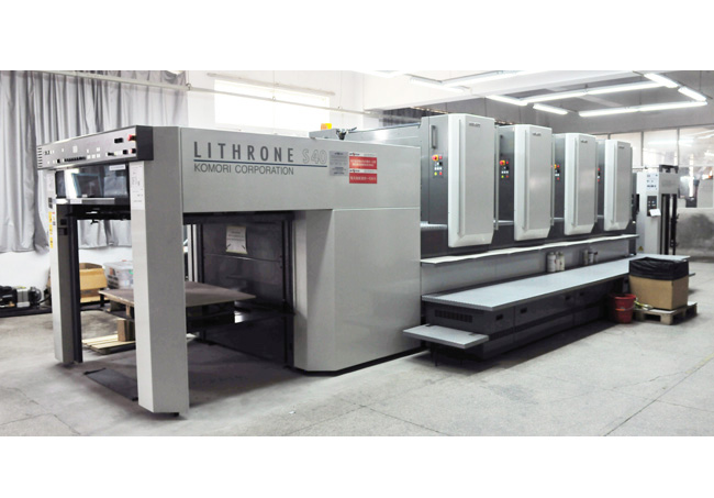 日本小森四色膠印機(jī)S40